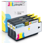 Compatible HP 711 CZ136A Yellow Ink Cartridge Tripack Compatible HP 711 CZ136A Yellow Ink Cartridge Tripack