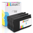 Compatible HP 712 3ED77A Cyan Ink Cartridge 3 Pack