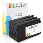 Compatible HP 712 3ED79A Yellow Ink Cartridge 3 Pack