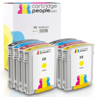 Compatible HP 88 Black Colour 8 Ink Cartridge Pack
