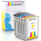 Compatible HP 913A PageWide Ink Cartridge 4 Pack