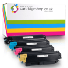 Compatible Kyocera TK 5270 Black Colour Toner Cartridge 4 Pack
