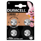 Duracell CR2032 Lithium Batteries 4 Pack Duracell CR2032 Lithium Batteries 4 Pack