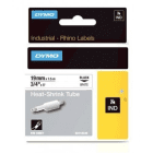 Dymo 18057 S0718330 Black on White Embossing Tape 19mm x 1.5m