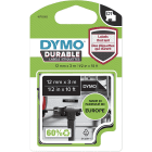 Dymo 1978365 Original D1 White on Black Durable Labelling Tape 12mm x 3m Dymo 1978365 Original D1 White on Black Durable Labelling Tape 12mm x 3m