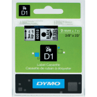 Dymo 40910 S0720670 Original D1 Black on Clear Labelling Tape 9mm x 7m