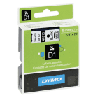 Dymo 40913 S0720680 Original D1 Black on White Labelling Tape 9mm x 7m Dymo 40913 S0720680 Original D1 Black on White Labelling Tape 9mm x 7m