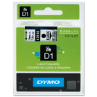Dymo 43610 S0720770 Original D1 Black on Clear Labelling Tape 6mm x 7m Dymo 43610 S0720770 Original D1 Black on Clear Labelling Tape 6mm x 7m