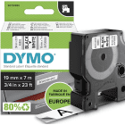 Dymo 45803 S0720830 Original D1 Black on White Labelling Tape 19mm x 7m Dymo 45803 S0720830 Original D1 Black on White Labelling Tape 19mm x 7m