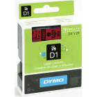 Dymo 45807 S0720870 Original D1 Black on Red Labelling Tape 19mm x 7m Dymo 45807 S0720870 Original D1 Black on Red Labelling Tape 19mm x 7m