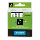Dymo 53710 S0720920 Original D1 Black on Clear Labelling Tape 24mm x 7m Dymo 53710 S0720920 Original D1 Black on Clear Labelling Tape 24mm x 7m