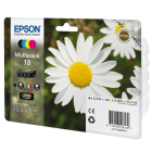 Epson 18 Black Colour Ink Cartridge 4 Pack Original