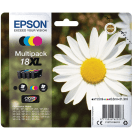 Epson 18XL Black Colour High Capacity Ink Cartridge 4 Pack Original