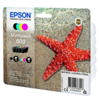 Epson 603 Black and Colour Ink Cartridge 4 Pack Original