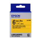 Epson LK 2YBP C53S652002 Original Black on Yellow Labelling Tape 6mm x 9m Epson LK 2YBP C53S652002 Original Black on Yellow Labelling Tape 6mm x 9m