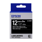 Epson LK 4BWV C53S654009 Original White on Black Labelling Tape 12mm x 9m Epson LK 4BWV C53S654009 Original White on Black Labelling Tape 12mm x 9m