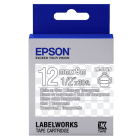 Epson LK 4TWN C53S654013 Original White on Clear Label Tape 12mm x 9m Epson LK 4TWN C53S654013 Original White on Clear Label Tape 12mm x 9m