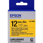 Epson LK 4YBW C53S654014 Original Strong Adhesive Black on Yellow Labelling Tape 12mm x 9m