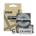 Epson LK 6ABJ C53S672088 Original Black on Matte Grey Label Tape Cartridge 24mm x 8m