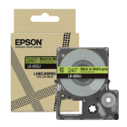 Epson LK 6GBJ C53S672079 Original Black on Matte Green Label Tape Cartridge 24mm x 8m