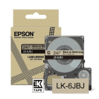 Epson LK 6JBJ C53S672092 Original Black on Matte Beige Label Tape Cartridge 24mm x 8m