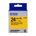 Epson LK 6YBP C53S656005 Original Black on Yellow Labelling Tape 24mm x 9m Epson LK 6YBP C53S656005 Original Black on Yellow Labelling Tape 24mm x 9m