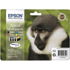Epson T0895 Black Colour Ink Cartridge 4 Pack Original
