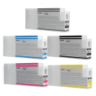Epson T596 MBK PBK C M Y Original Black Colour Ink Cartridge 5 Pack