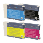 Epson T616 BK C M Y Original Black Colour Ink Cartridge 4 Pack
