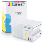 Epson T701 Compatible Extra High Capacity Black Colour Ink Cartridge 4 Pack