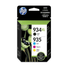 HP 934XL 935 Original High Capacity Black and Standard Capacity Colour Ink Cartridge Pack