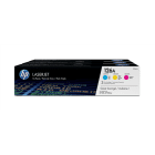 HP 126A CF341A Original Cyan Magenta Yellow 3 Toner Cartridge Pack HP 126A CF341A Original Cyan Magenta Yellow 3 Toner Cartridge Pack