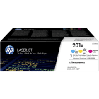 HP 201X CF253XM Original High Capacity Colour Toner Cartridge 3 Pack HP 201X CF253XM Original High Capacity Colour Toner Cartridge 3 Pack