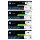HP 220X Original High Capacity Black Colour Toner Cartridge Multipack