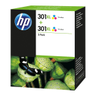 HP 301XL Tri Colour High Capacity Ink Cartridge Twinpack Original HP 301XL Tri Colour High Capacity Ink Cartridge Twinpack Original