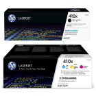 HP 410X BK C M Y Original High Capacity Black Colour Toner Cartridge 4 Pack HP 410X BK C M Y Original High Capacity Black Colour Toner Cartridge 4 Pack
