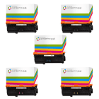 HP 507A CE400X 2 CE401A CE402A CE403A Compatible Black and Colour Toner Cartridge Pack
