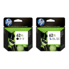 HP 62XL C2P05AE C2P07AE Black and Colour Ink Cartridge Pack Original