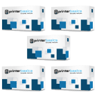 HP 653x 653A CF320x x2 21A 22A 23A Compatible Black and Colour Toner Cartridge 5 Pack