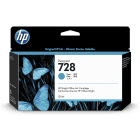 HP 728 Cyan High Capacity Ink Cartridge Original HP 728 Cyan High Capacity Ink Cartridge Original