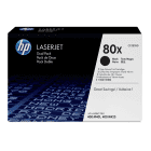 HP 80X CF280XD Original Black High Yield Toner Cartridge Twinpack HP 80X CF280XD Original Black High Yield Toner Cartridge Twinpack
