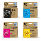 HP 924e EvoMore Original High Capacity Black and Colour Ink Cartridge Multipack