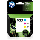 HP 933 Colour Ink Cartridge 3 Pack Original