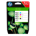 HP 963XL Black and Colour High Capacity Ink Cartridge 4 Pack Original