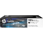 HP 981X Black High Capacity Pagewide Ink Cartridge Original HP 981X Black High Capacity Pagewide Ink Cartridge Original