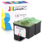 Lexmark 16 10N0016 26 10N0026 Compatible High Yield Black Colour Ink Cartridge Pack