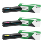 Lexmark 20N2X Original Extra High Capacity Colour Return Programme Toner Cartridge 3 Pack Lexmark 20N2X Original Extra High Capacity Colour Return Programme Toner Cartridge 3 Pack