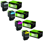 Lexmark 702 Original Black Colour Toner Cartridge 4 Pack Lexmark 702 Original Black Colour Toner Cartridge 4 Pack