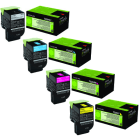 Lexmark 702H Original High Capacity Black Colour Toner Cartridge 4 Pack Lexmark 702H Original High Capacity Black Colour Toner Cartridge 4 Pack
