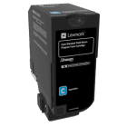 Lexmark 74C2SC0 Cyan Return Programme Toner Cartridge Original Lexmark 74C2SC0 Cyan Return Programme Toner Cartridge Original
